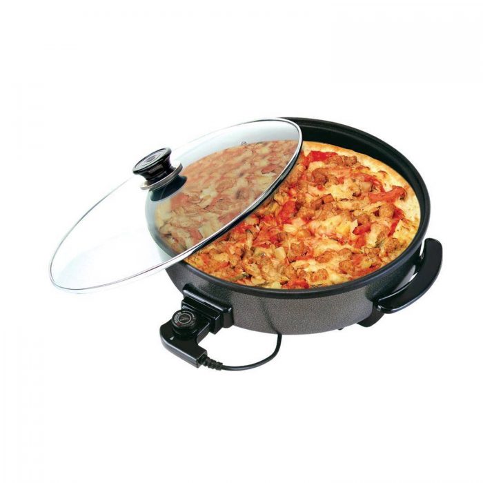 Elektrikli 42 cm Pizza Tavası (Pizza pan) / 7 cm derinlik ucuz