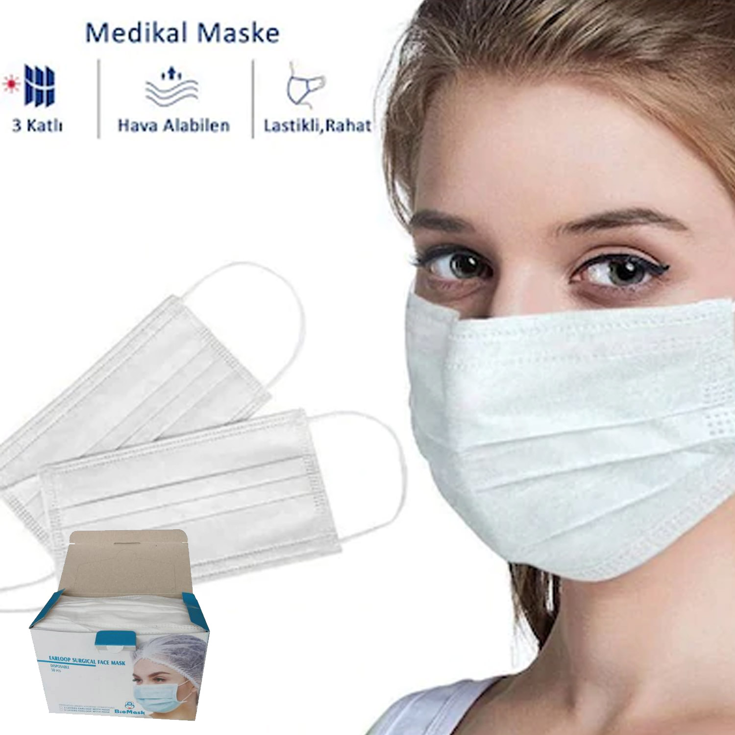 Medikal Maske 10 Adet Ucuz Fiyatlarla Kadoland Eindhoven Da